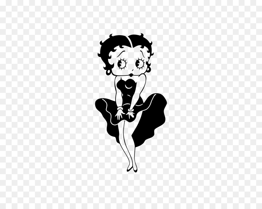 Betty Boop Boo Boo Queen Cartoon - Betty png download - 570*708 - Free Transparent  png Download.