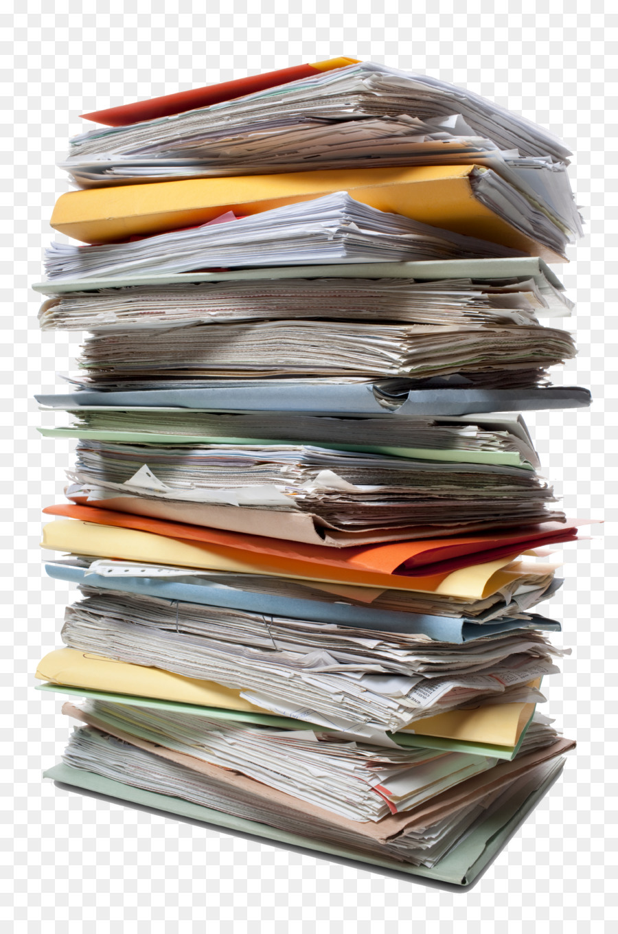 Paper Stack Document Clip art - Pile png download - 1811*2714 - Free Transparent Paper png Download.