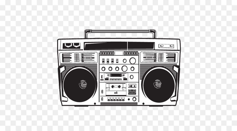 Boombox Drawing Stereophonic sound - Boombox png download - 500*500 - Free Transparent Boombox png Download.