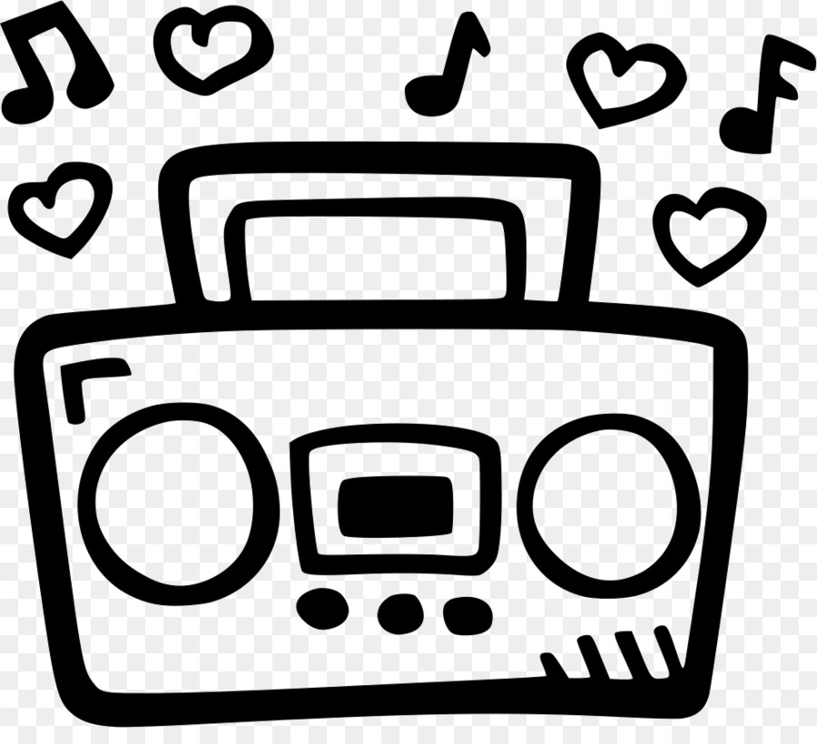 Boombox Computer Icons Clip art - Boom Box png download - 981*874 - Free Transparent Boombox png Download.