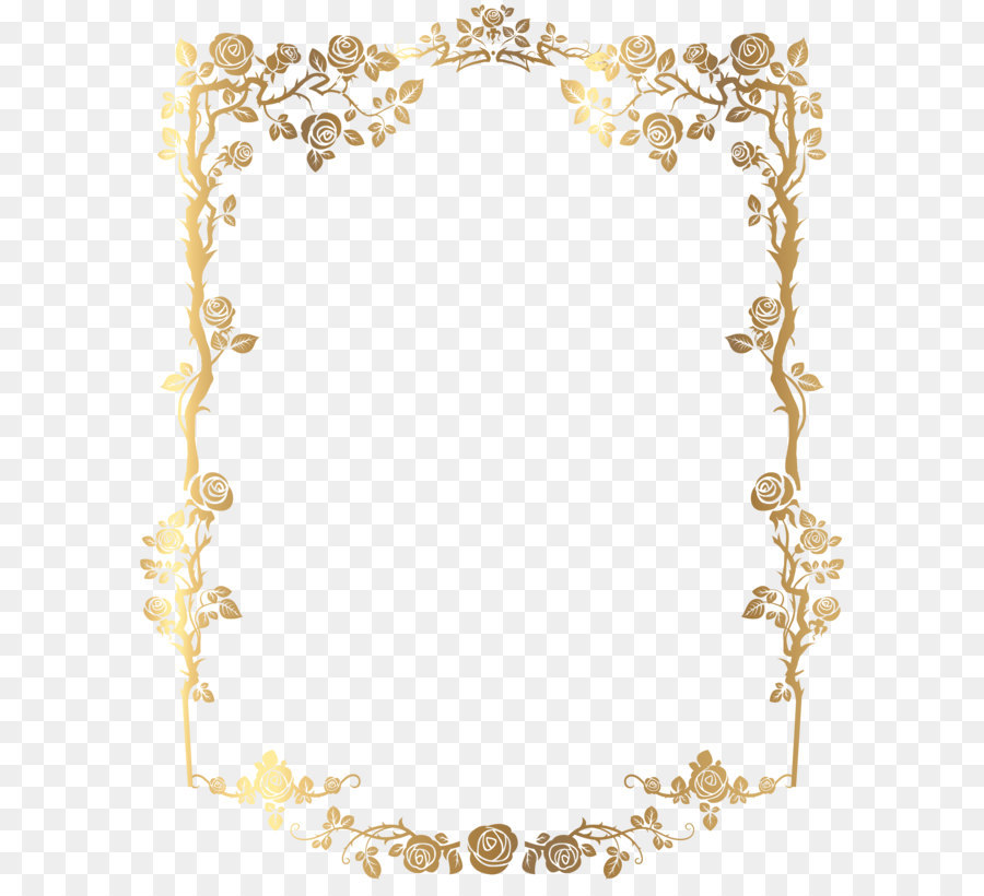 Picture frame Clip art - Golden Rectangular French Floral Border PNG picture png download - 4820*6000 - Free Transparent BORDERS AND FRAMES png Download.