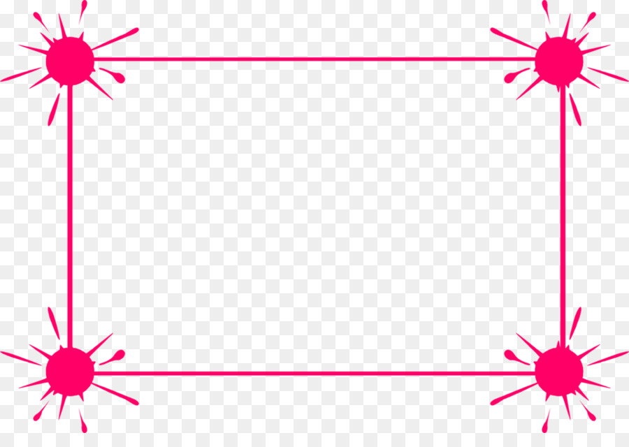 Picture frame Clip art - Pink Border Frame PNG Transparent png download - 958*660 - Free Transparent  png Download.