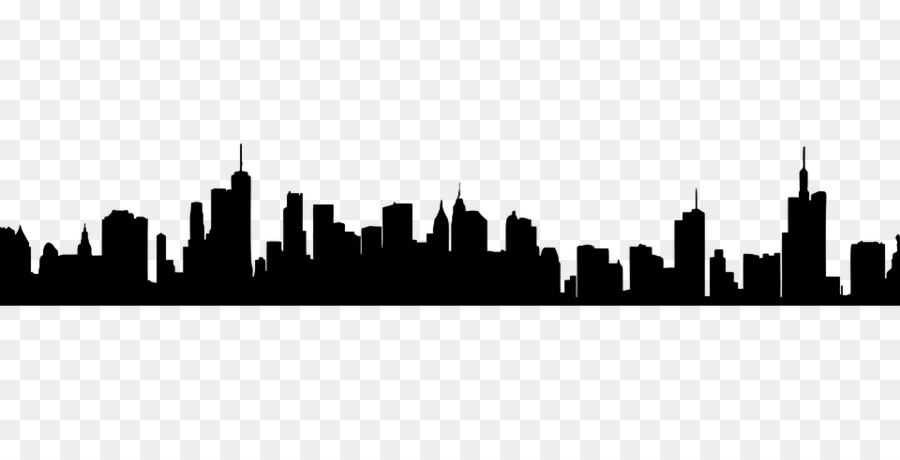 Skyline Portable Network Graphics Clip art New York Vector graphics - city skyline silhouette png svg png download - 960*480 - Free Transparent Skyline png Download.