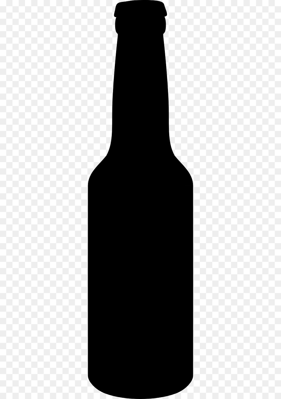 Beer bottle Silhouette Glass bottle - beer png download - 640*1280 - Free Transparent Beer Bottle png Download.