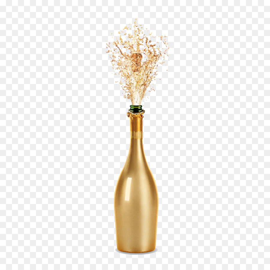 Champagne Sparkling wine Fizz Bottle - Champagne splash png download - 1000*995 - Free Transparent Champagne png Download.
