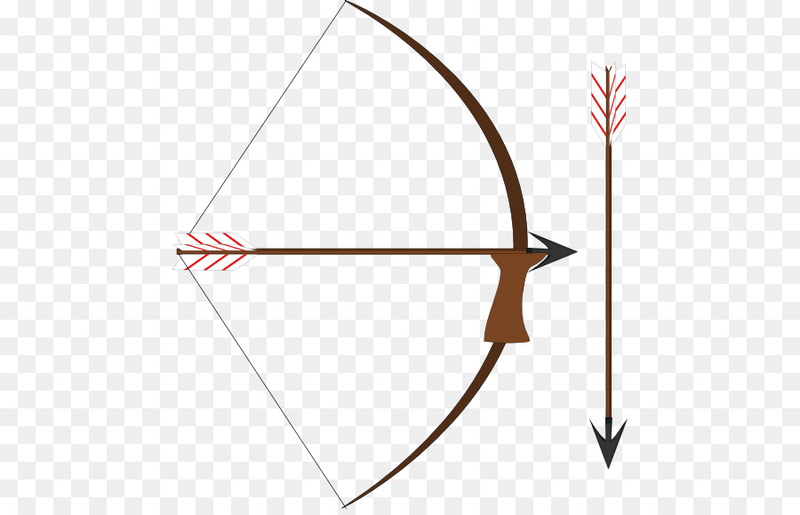 Bow and arrow Archery Clip art - Photos Of Arrows png download - 512*573 - Free Transparent Bow And Arrow png Download.