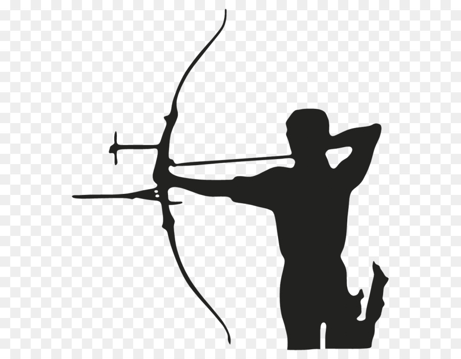 Sticker Archery Bow and arrow - bow and arrow png download - 653*700 - Free Transparent Sticker png Download.