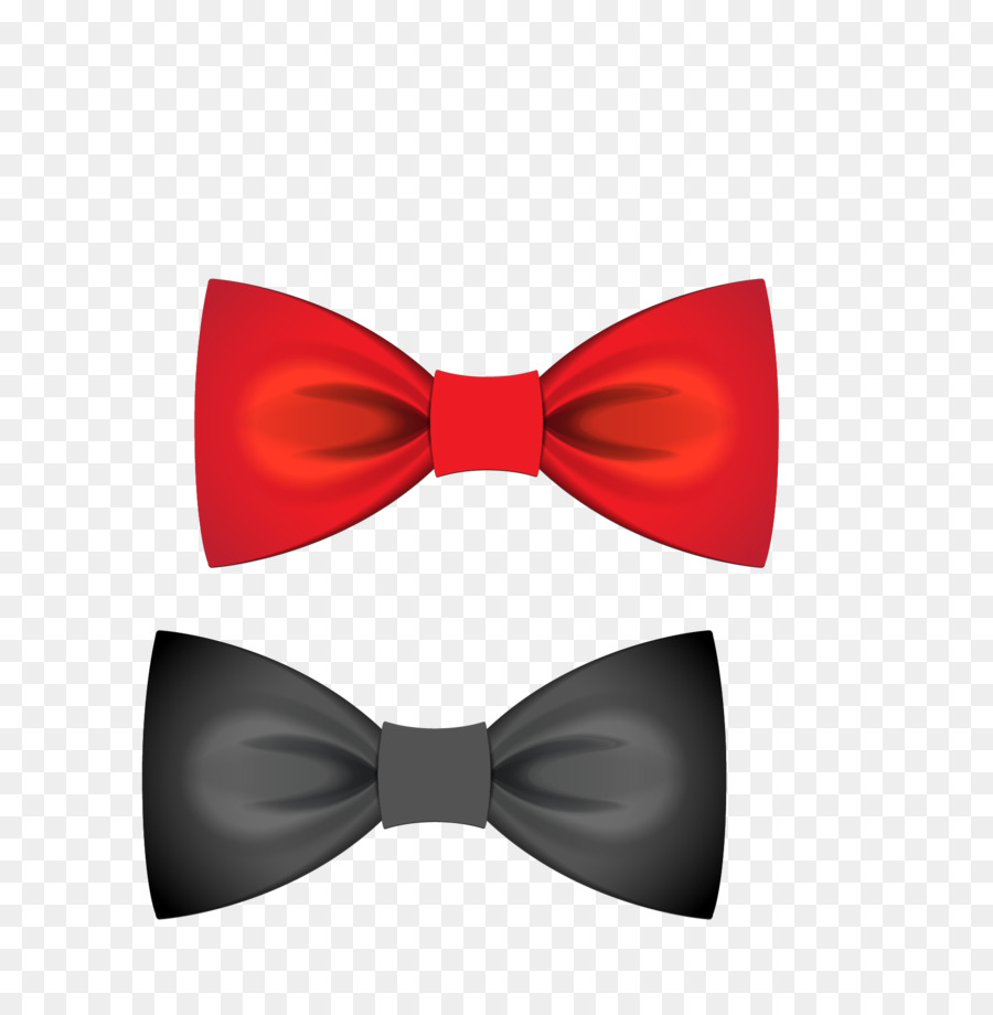 Bow tie Euclidean vector Satin Atlas Red - Vector red black satin bow hairpin png download - 1790*1822 - Free Transparent Bow Tie png Download.