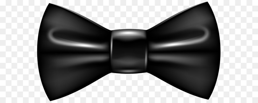 Bow tie Black and white Product - Bowtie Transparent Clip Art PNG Image png download - 8000*4421 - Free Transparent Necktie png Download.