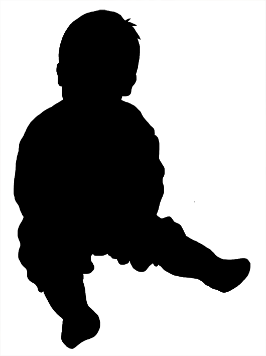 kid silhouette png