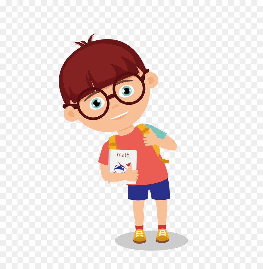 Boy Drawing Clip art - Hand drawn school boy png download - 1500*1501 - Free Transparent  png Download.