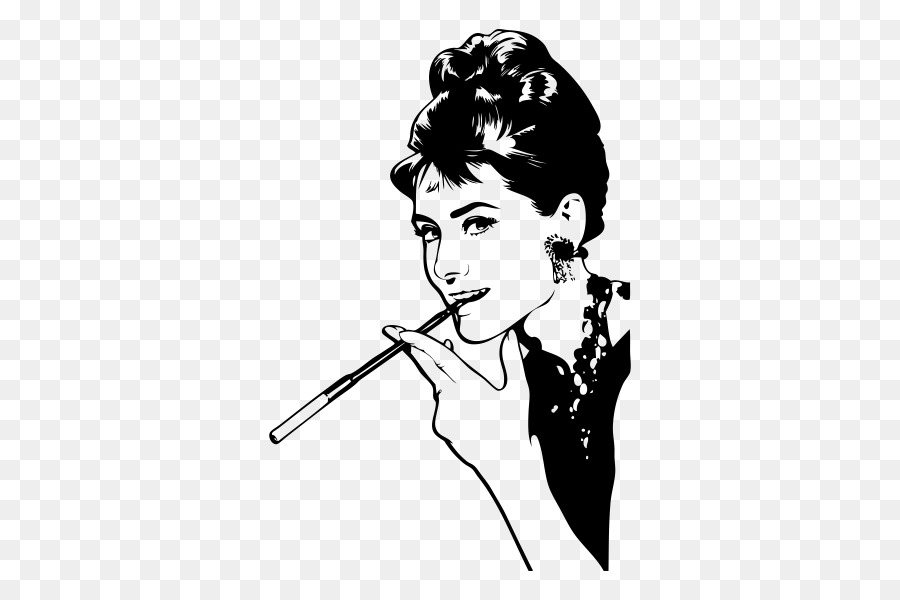 Breakfast At Tiffany's Silhouette