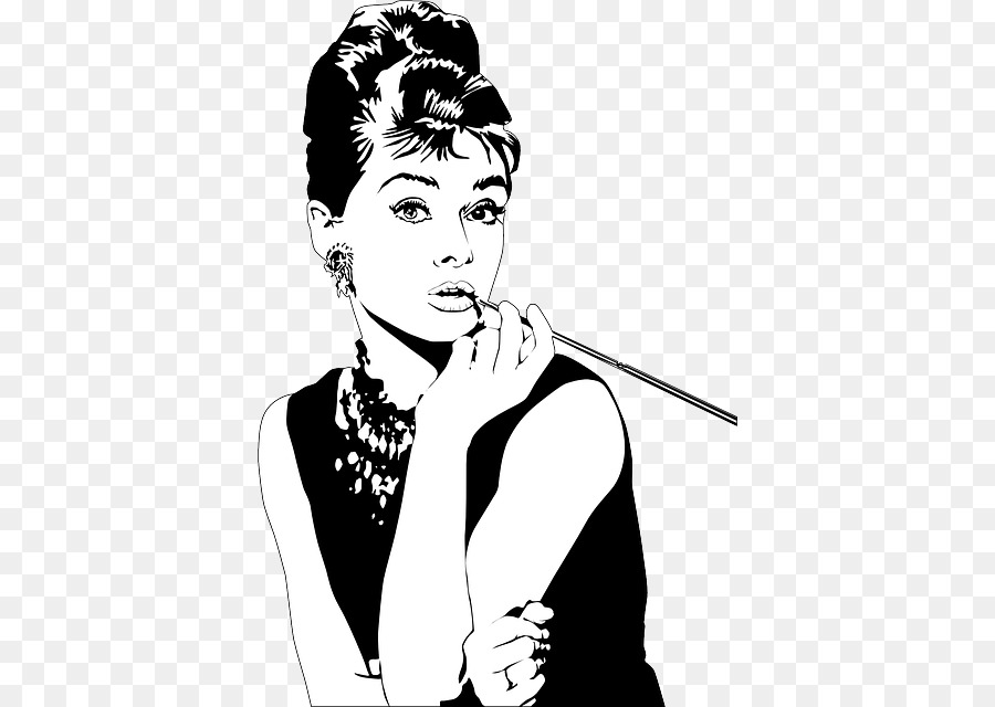 Breakfast At Tiffany's Silhouette