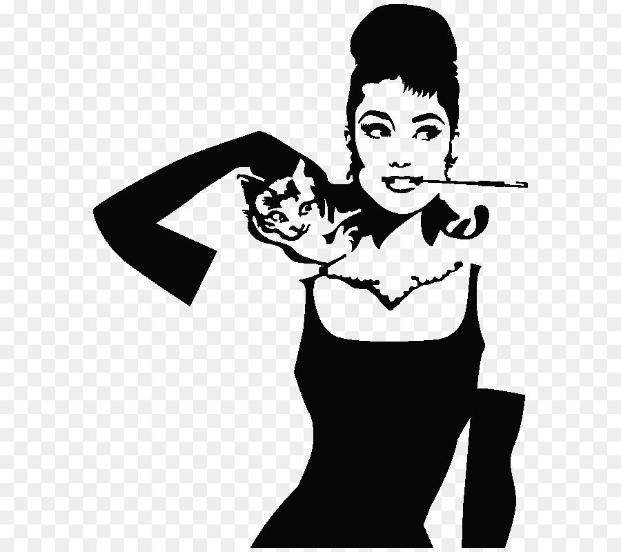 Breakfast At Tiffany's Silhouette