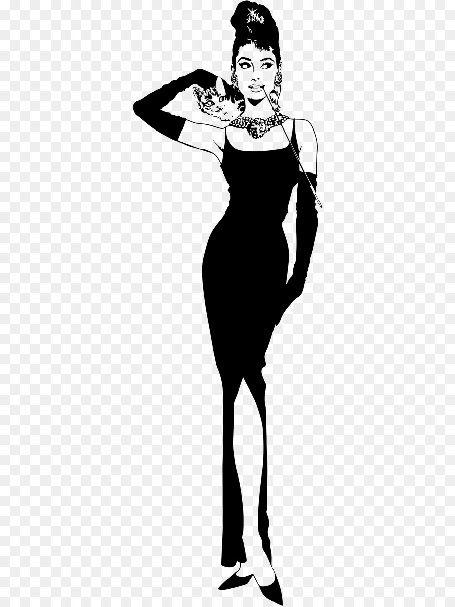 Breakfast At Tiffany's Silhouette