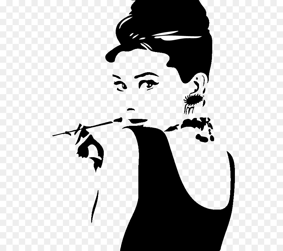 Breakfast At Tiffany's Silhouette