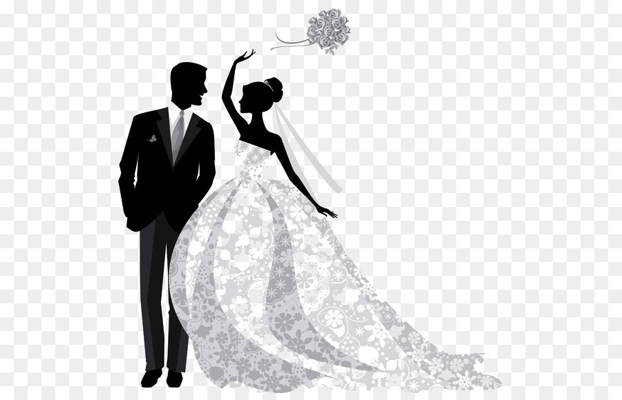 Wedding invitation Bridegroom Vector graphics - bride png download - 575*578 - Free Transparent Wedding Invitation png Download.