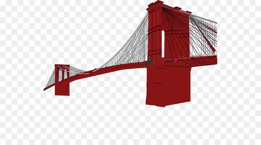 Brooklyn Bridge Clip art - Bridge Cliparts png download - 600*486 - Free Transparent Brooklyn Bridge png Download.