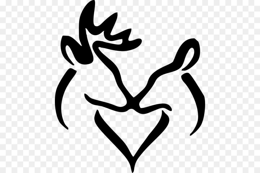 Decal Paper Hunting Clip art - Deer Tattoo png download - 520*600 - Free Transparent Decal png Download.