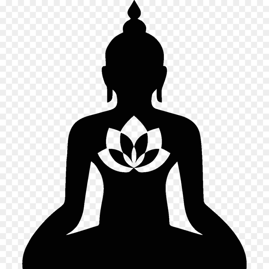 Funky Buddha Pub Photography Meditation - Silhouette png download - 1200*1200 - Free Transparent  png Download.