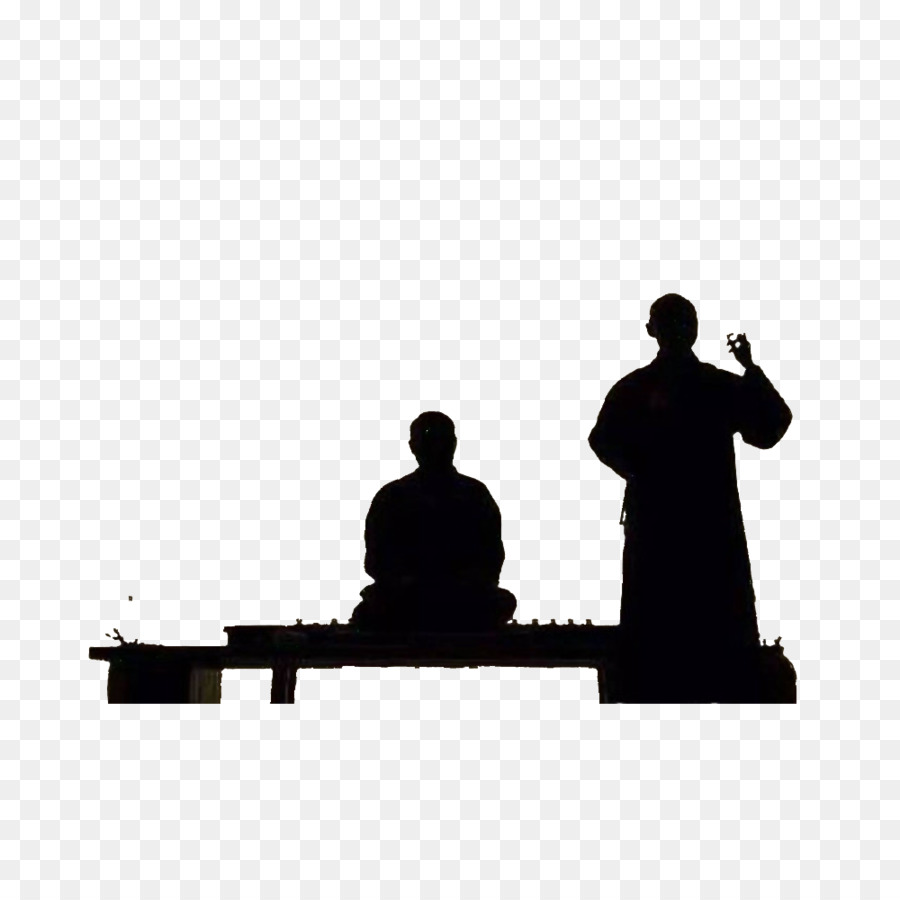 Zen Buddhist meditation Enlightenment Dhyu0101na in Buddhism - The sitting man and the man standing png download - 1000*1000 - Free Transparent Zen png Download.