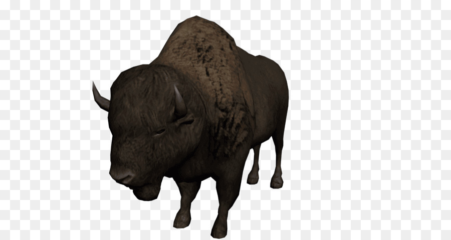 American bison Water buffalo Portable Network Graphics Image Domestic yak - albino silhouette png download - 640*480 - Free Transparent American Bison png Download.