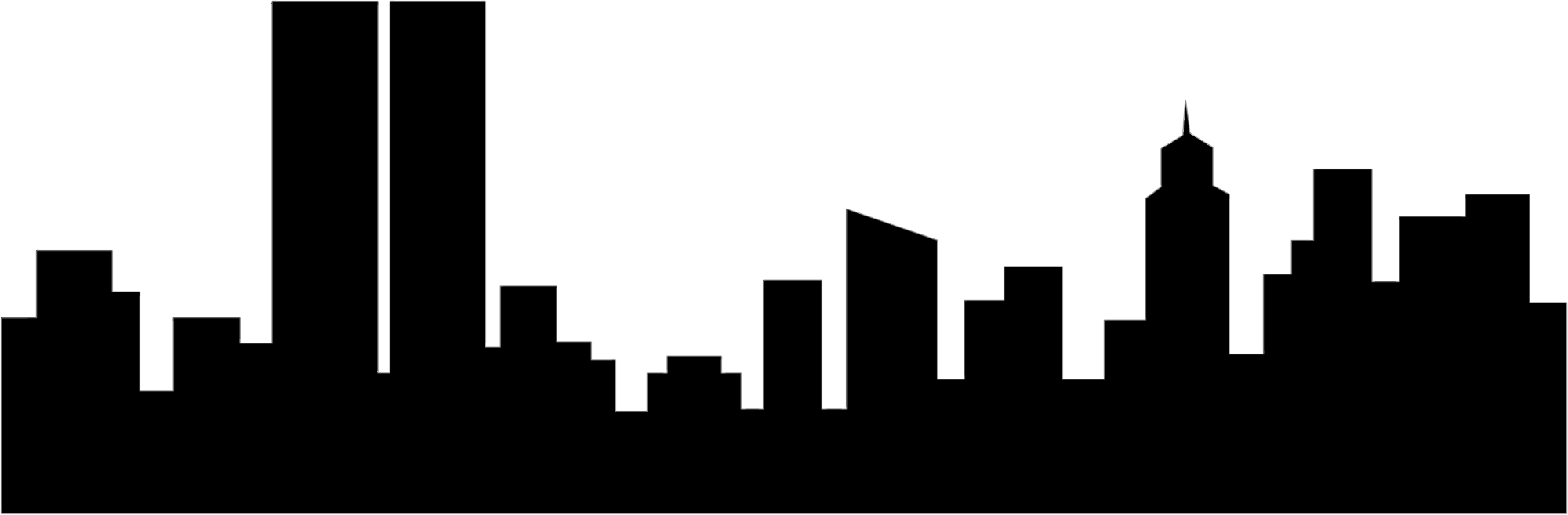 силуэт небоскребов. силуэты домов города. силуэт крыши города. полоска город. контур города.