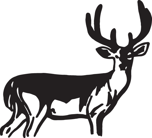 Decal Reindeer Sticker Elk - Reindeer png download - 600*543 - Free ...