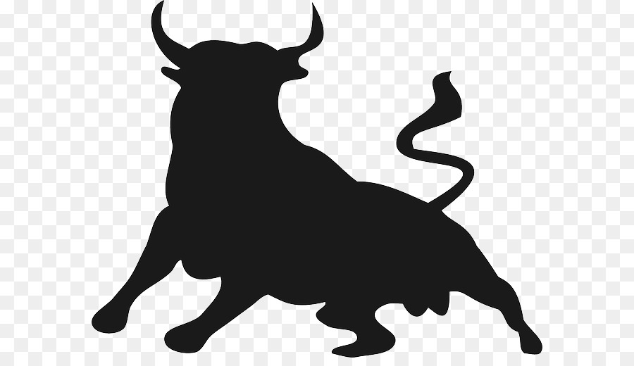 Cattle Silhouette - bull png download - 640*508 - Free Transparent Cattle png Download.