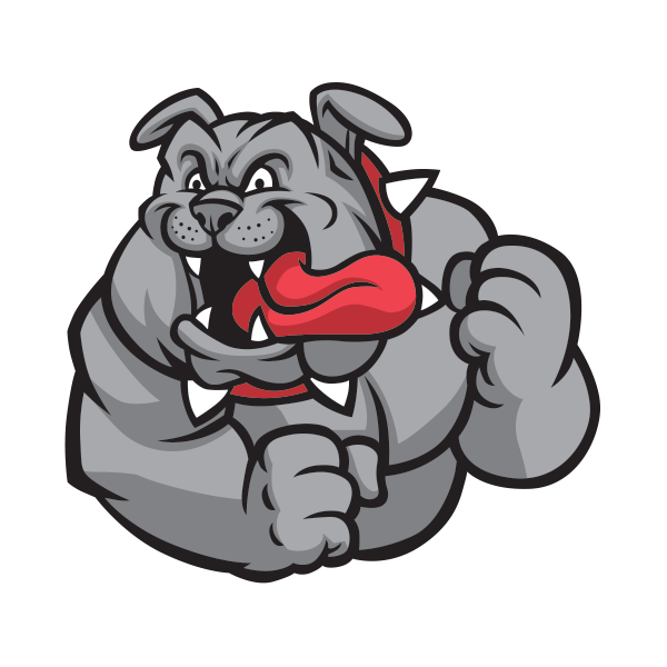 Bulldog Mascot Baseball Clip art - baseball png download - 600*600 ...