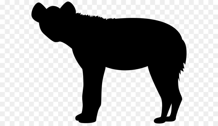 Image file formats Lossless compression - Hyena Silhouette PNG Clip Art Image png download - 8000*6287 - Free Transparent Pug png Download.