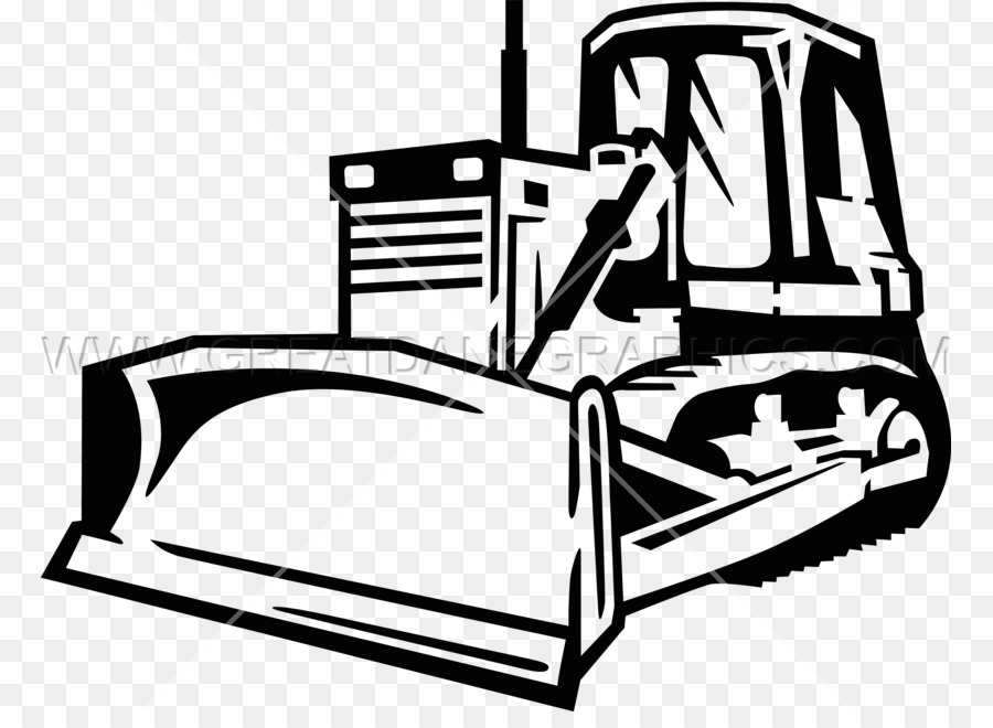 Bulldozer Black and white Line art Clip art - bulldozer png download - 825*645 - Free Transparent Bulldozer png Download.