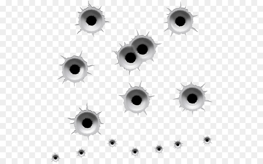 Black and white Pattern - Free to pull the bullet holes in glass effect ...