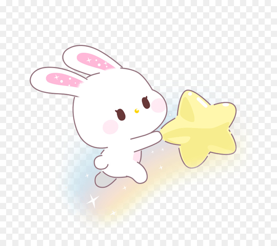 Rabbit Easter Bunny Desktop Wallpaper Clip art - bunny face silhouette png cute bunny png download - 800*800 - Free Transparent Rabbit png Download.