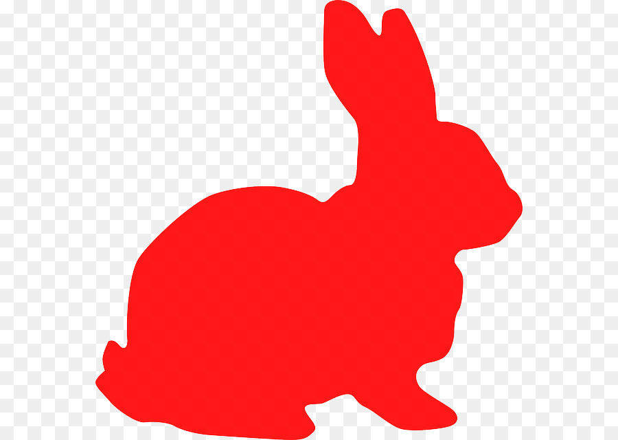 Easter Bunny Clip art Portable Network Graphics Rabbit Silhouette -  png download - 622*640 - Free Transparent Easter Bunny png Download.