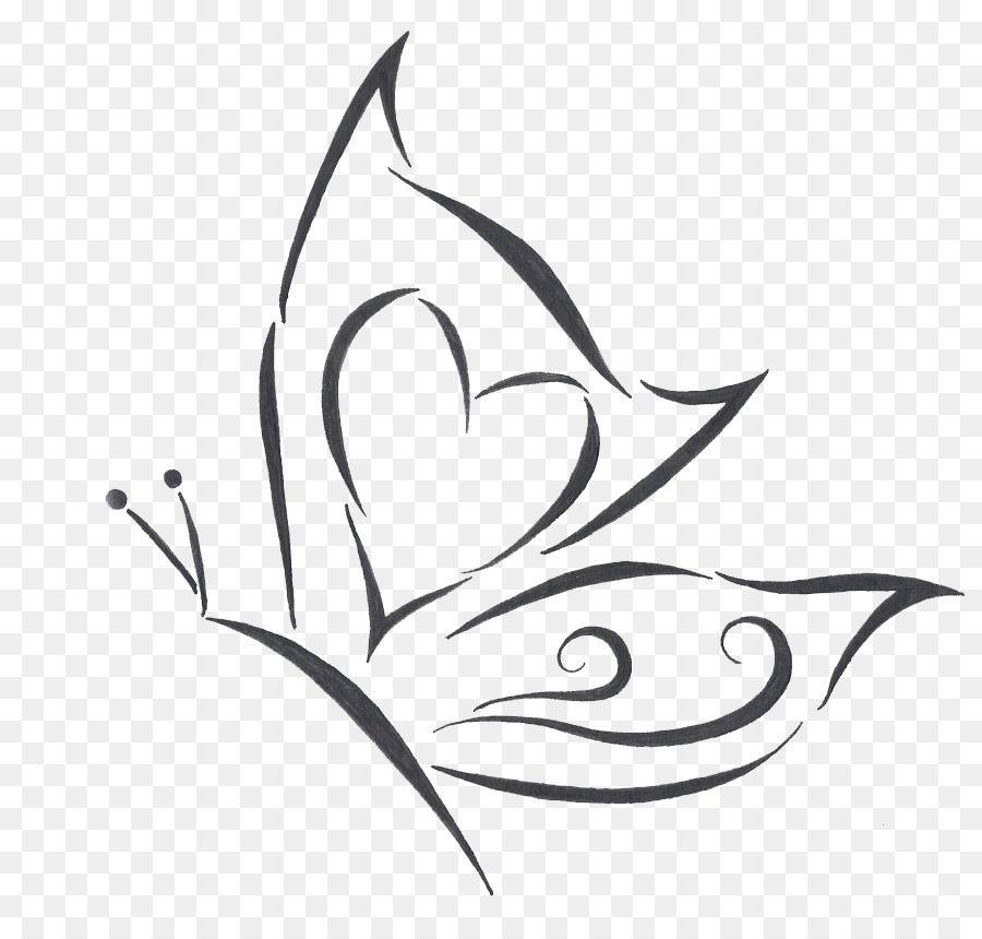 Butterfly Tattoo Drawing - Butterfly Tattoo Designs PNG Transparent Images png download - 900*841 - Free Transparent Butterfly png Download.