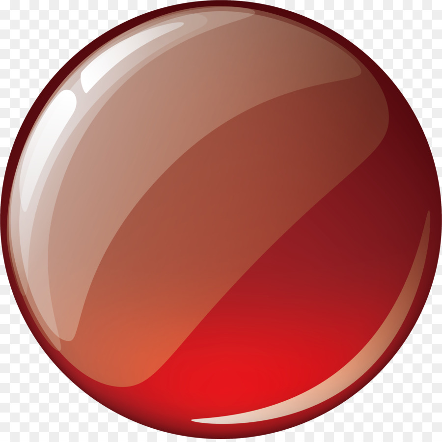 Button Download - Round red crystal button png download - 3077*3056 - Free Transparent Button png Download.