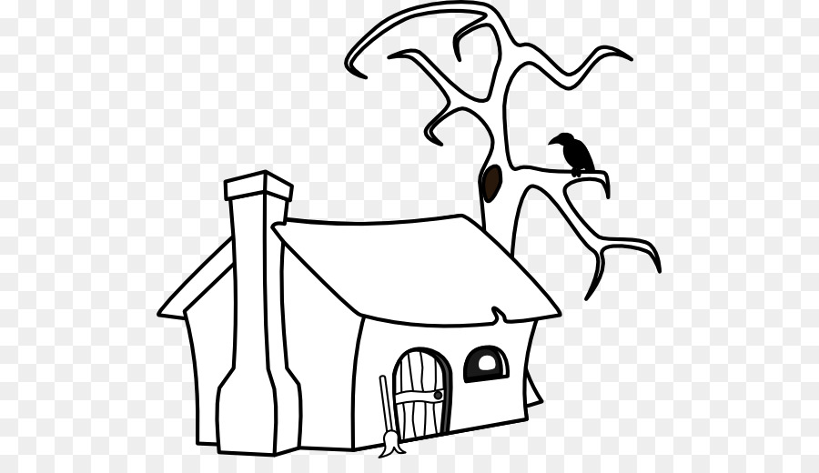 Drawing Witchcraft Cottage Log cabin Clip art - Cottage Cliparts png download - 555*504 - Free Transparent Drawing png Download.