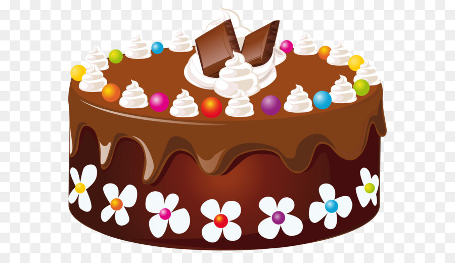 Birthday cake Chocolate cake Icing Clip art - Chocolate Cake PNG Clipart Image png download - 5791*4482 - Free Transparent Chocolate Cake png Download.