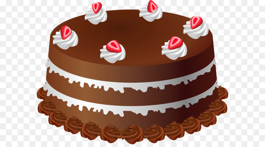 Birthday cake Chocolate cake Clip art - Chocolate cake PNG png download - 3100*2343 - Free Transparent Birthday Cake png Download.