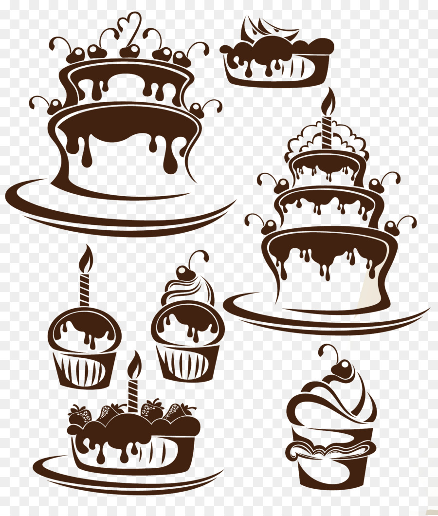 Wedding cake Birthday cake Cupcake - Hand drawn vector material Cake png download - 1542*1812 - Free Transparent Wedding Cake png Download.