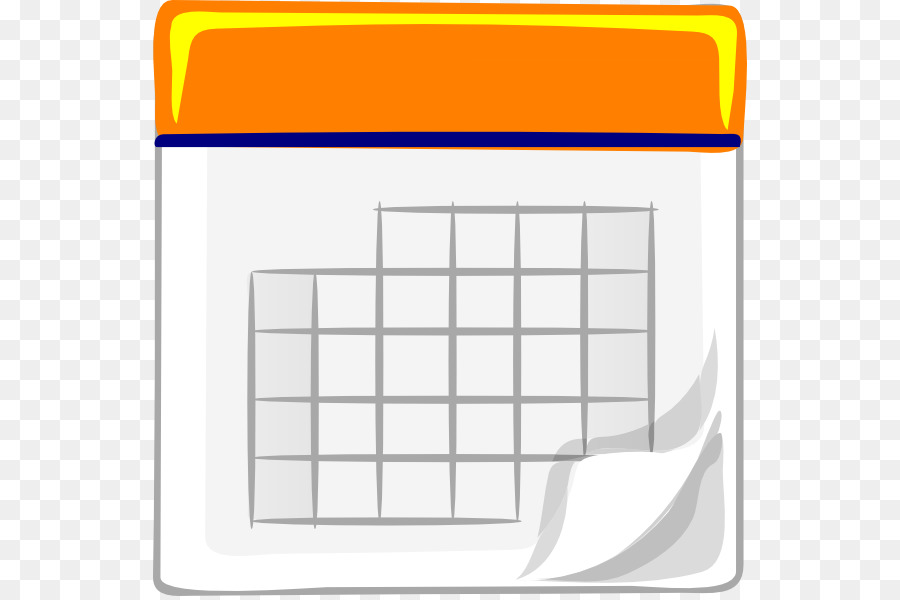 Calendar Clip art - Orange Calendar Cliparts png download - 594*596 - Free Transparent Calendar png Download.