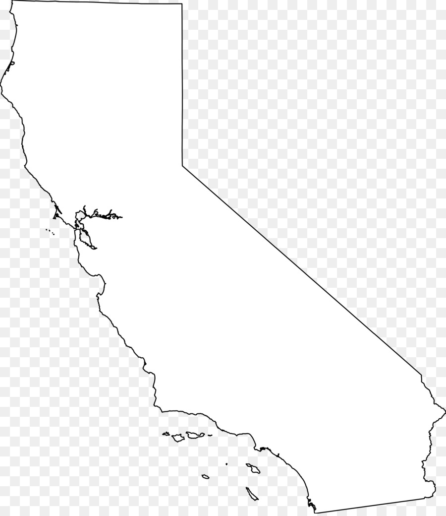 California Republic Blank map Clip art - California Outline png download - 2000*2299 - Free Transparent California png Download.