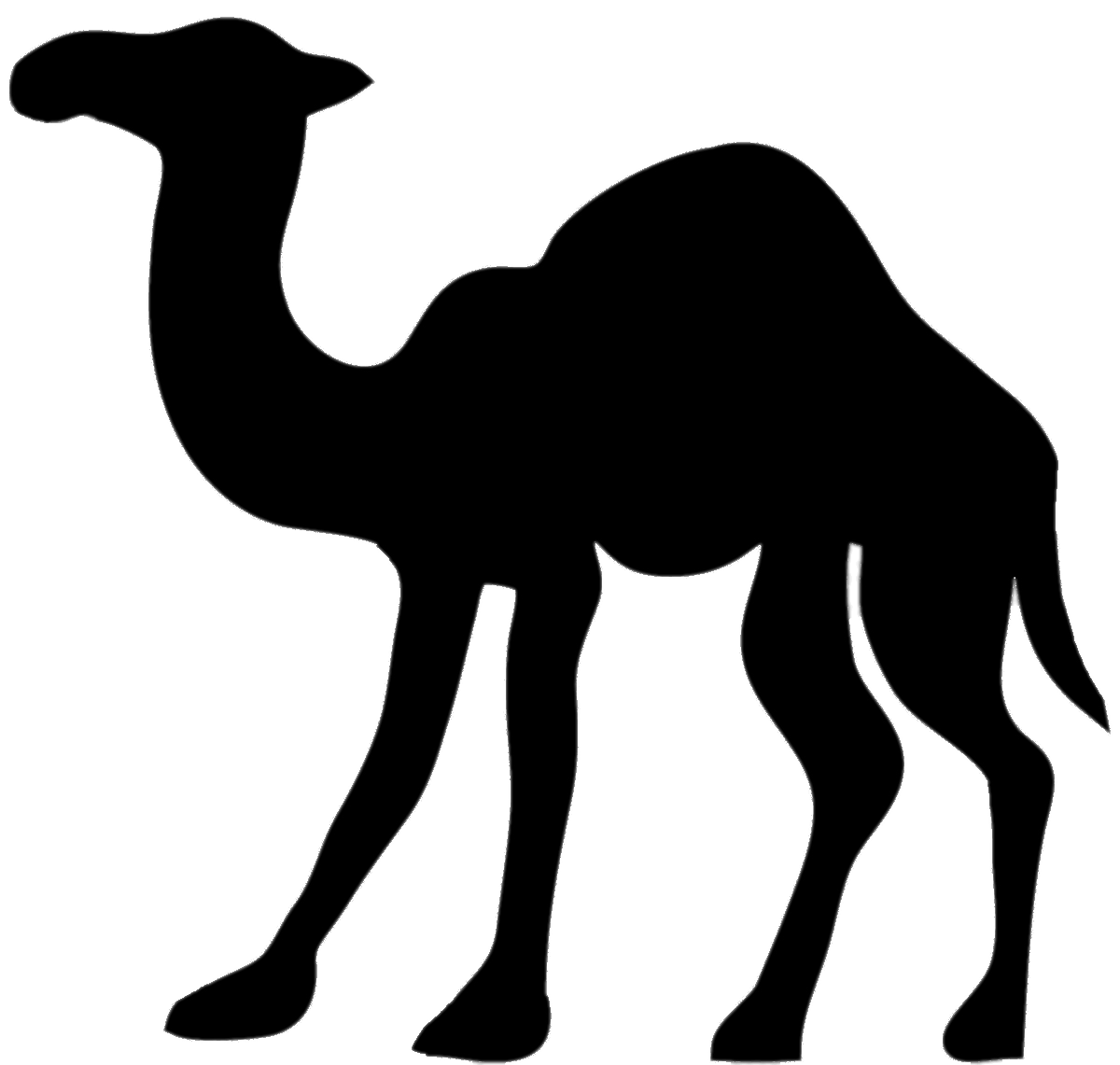 Camel Silhouette Clip art - camel png download - 1200*1141 - Free ...