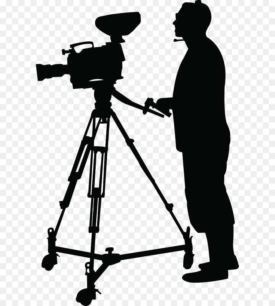 Camera Operator Clip art - Cameraman silhouette png download - 665*1000 - Free Transparent Camera Operator png Download.