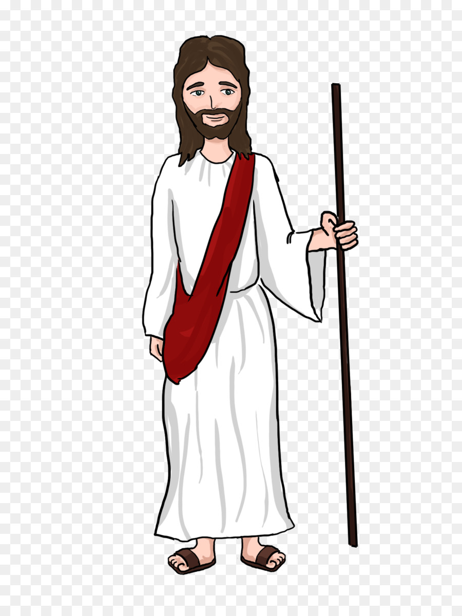 Miracles of Jesus Cartoon Depiction of Jesus Clip art - Jesus Christ Cartoon png download - 1350*1800 - Free Transparent  png Download.