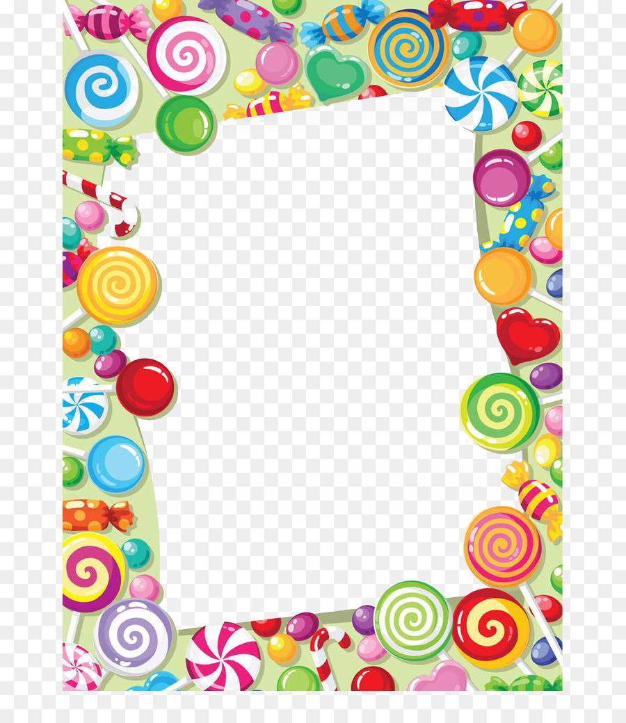 Candy cane Candy corn Chocolate bar Clip art - Candy lollipop border png download - 719*1024 - Free Transparent Candy Corn png Download.