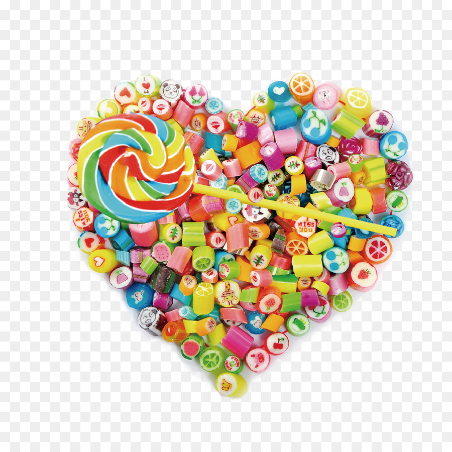 Lollipop Candy Heart - Love Candy png download - 900*900 - Free Transparent Lollipop png Download.