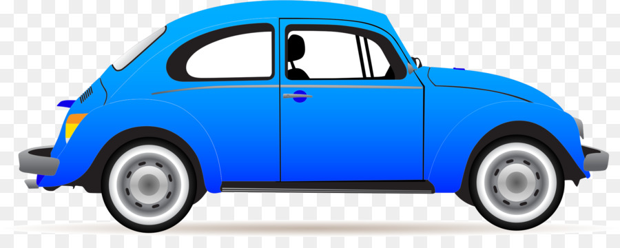 Car Volkswagen Beetle Clip art - Blue Car Cliparts png download - 2182*834 - Free Transparent Car png Download.