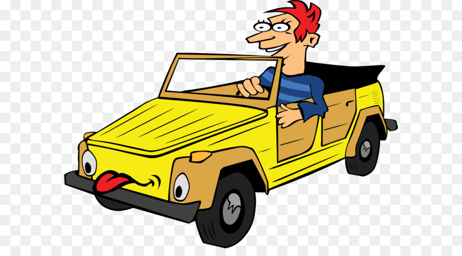 Cartoon Clip art - Driving Car Clipart png download - 1000*746 - Free Transparent Car png Download.